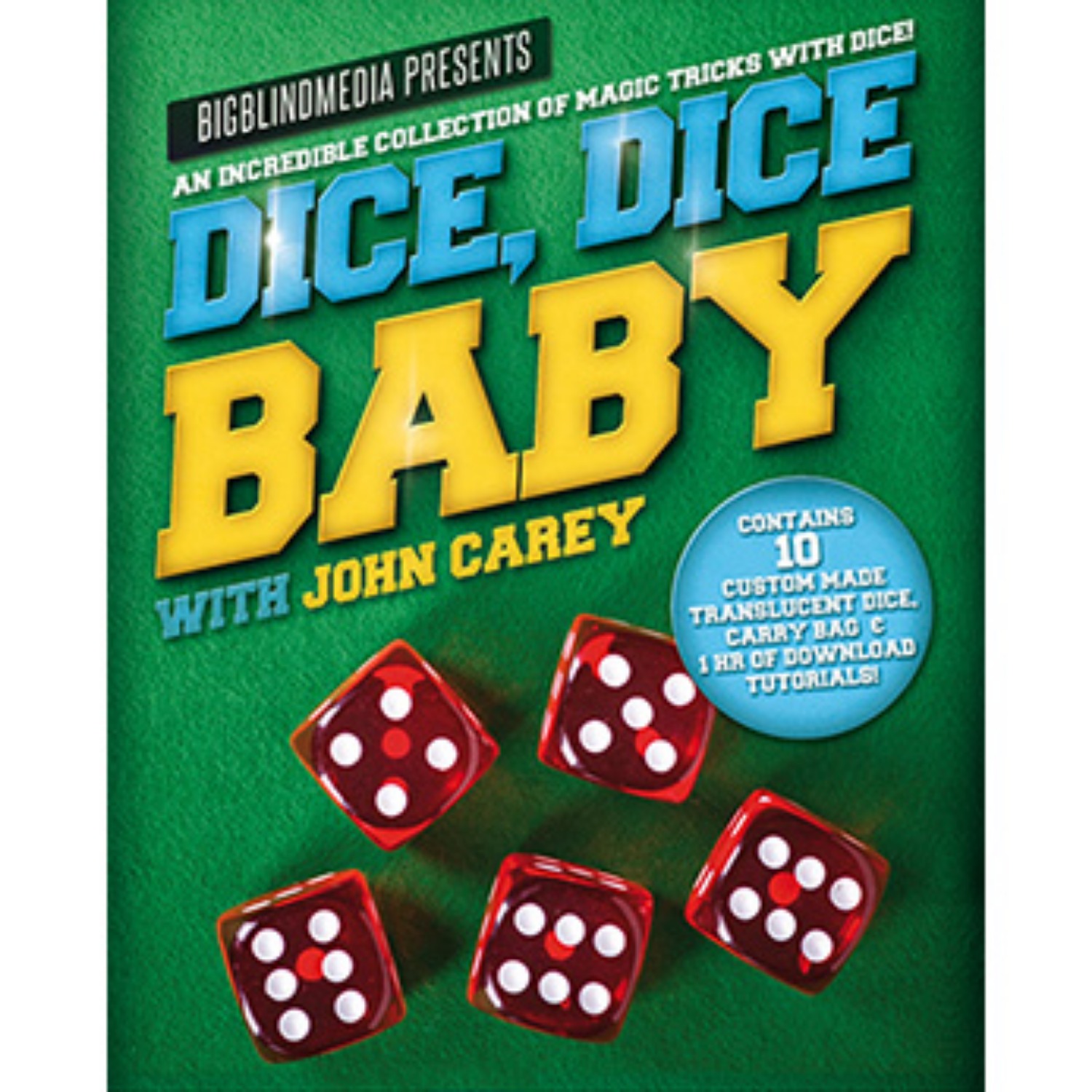 [다이스,다이스베이비] Dice, Dice Baby with John Carey (Props and Online Instructions)