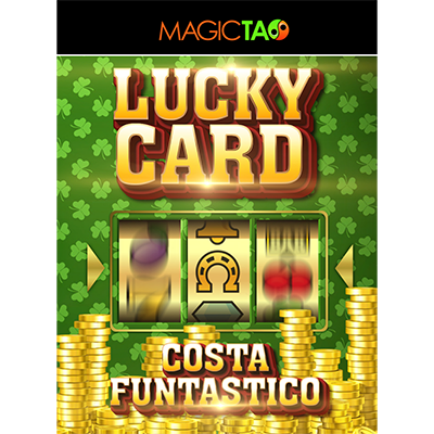 [럭키카드]Lucky Card Blue Gimmick and Online Instructions by Costa Funtastico