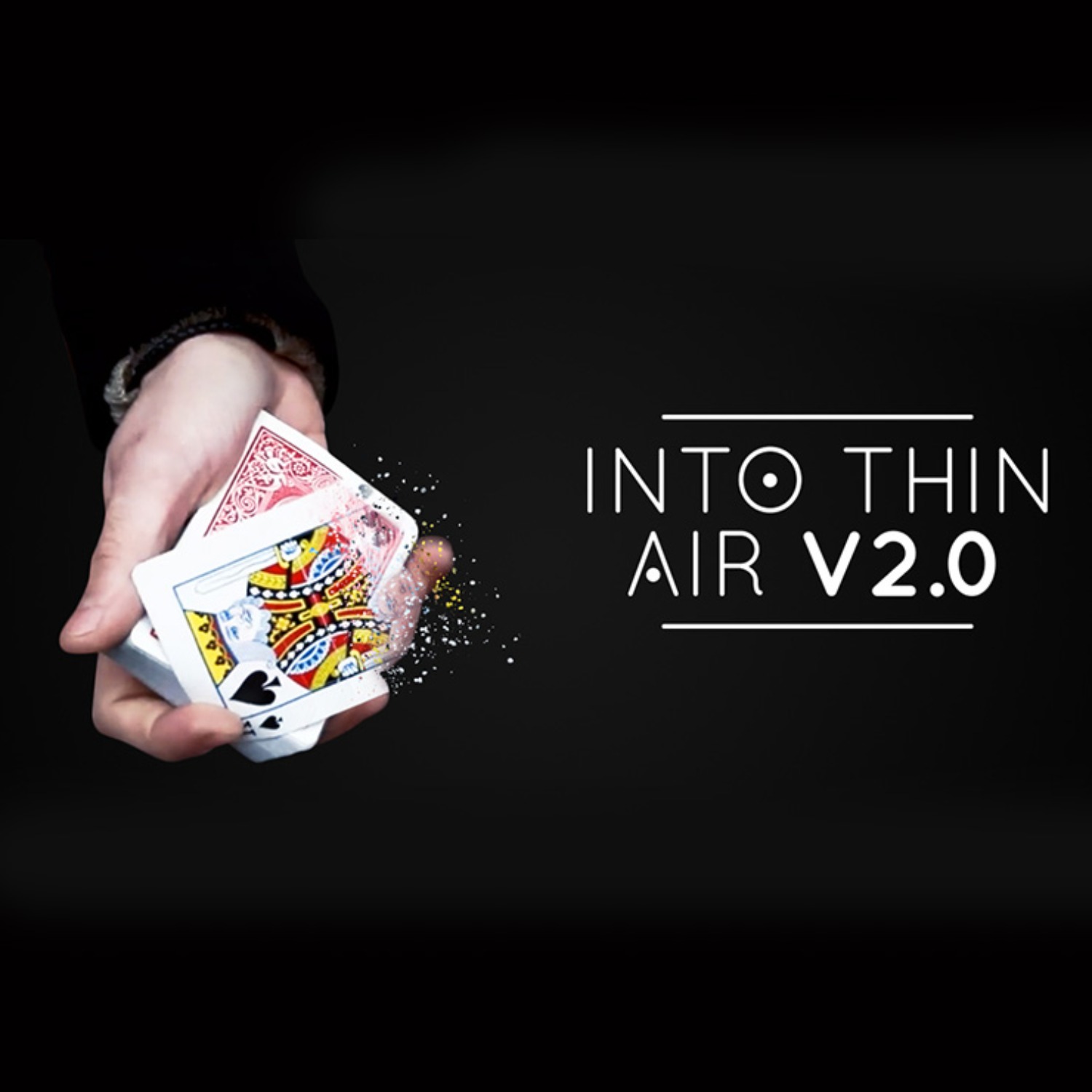[인투 씬에어]Into Thin Air 2 0 Red DVD and Gimmick by Sultan Orazaly 비쥬얼하게 카드를 없애는 새로운 방법을 배워보십시오.
