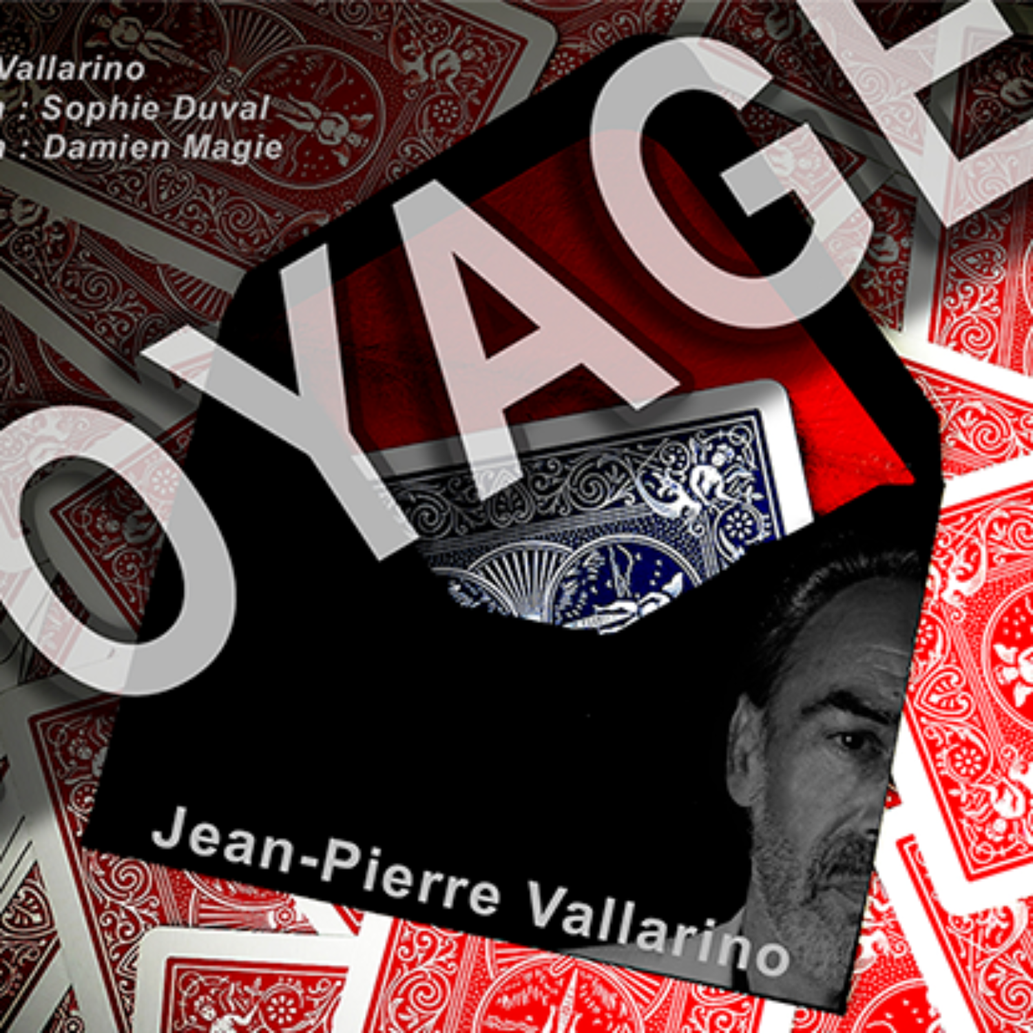 [보예지] VOYAGE Red by Jean-Pierre Vallarino 싸인한 카드의 놀라운 순간이동!!