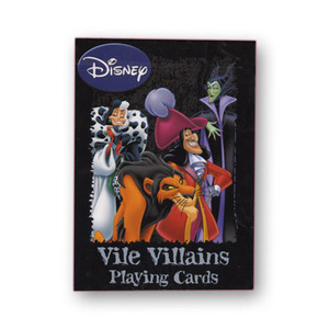 디즈니의 악당들덱(Vile Villanins Playing Cards.)