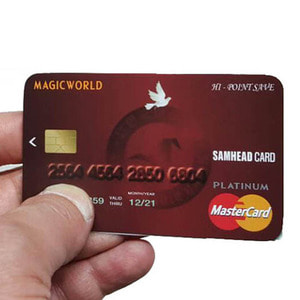 [빌투카드] Bill to Creditcard 천원짜리 지폐가 순식간에 관객눈앞에서 신용카드로 바뀝니다.