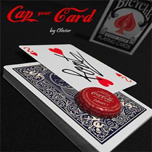 [캡 유어 카드]Cap your Card by Olivier Pont 관객이 싸인한 카드에 프린트 되어 있는 병뚜껑 그림에서 실제 병뚜껑을 꺼내는 놀라운 마술!!