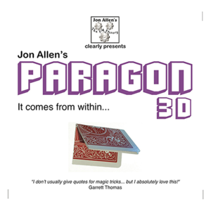 [파라곤 3D] Paragon 3D (DVD and Gimmick) by Jon Allen 싸인한 카드가 어느새 투명상자에 들어가 있네요.