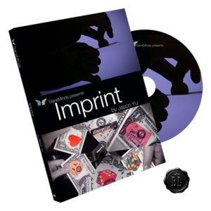[임프린트]Imprint (DVD and Gimmick) by Jason Yu and SansMinds  물건이 지폐속으로 들어가 그림으로 나타납니다.