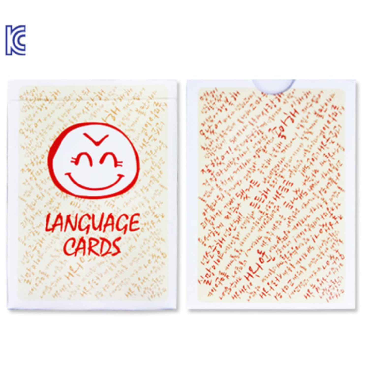 좋은말카드(language-Card) 예쁜 단어들을 주제로 5가지의 마술이 담겨있습니다.