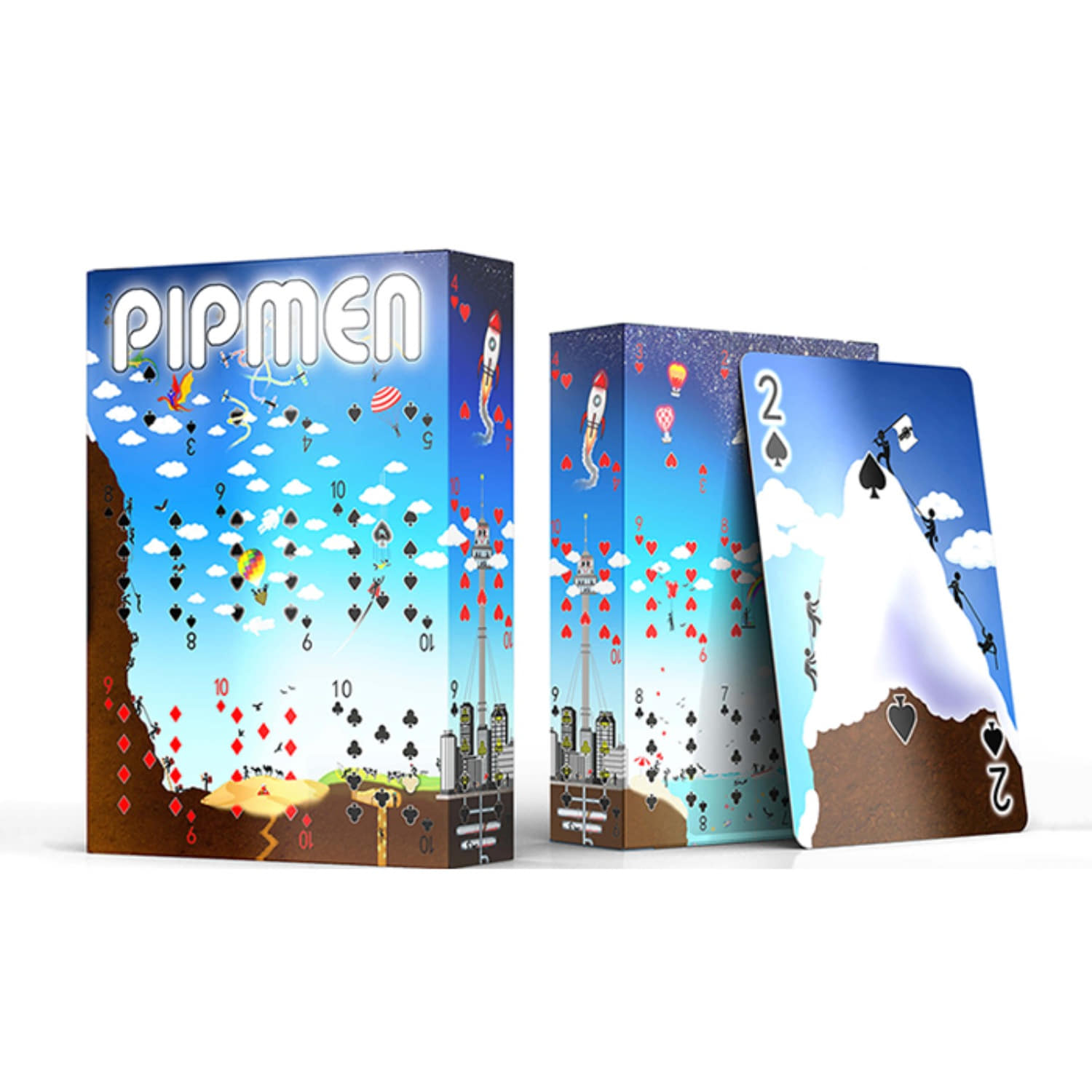 [PIP멘 V2] Pipmen Version 2 World Full Art Playing Cards by Elephant Playing Cards