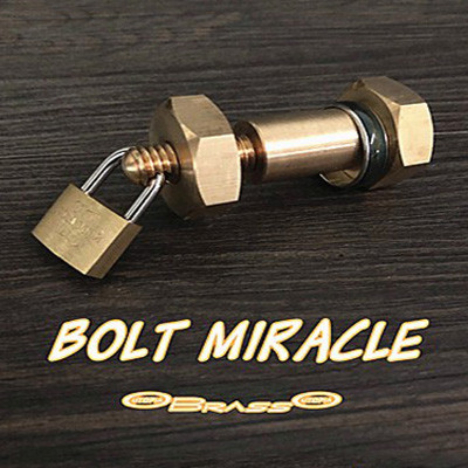 [볼트미라클]Bolt Miracle (Brass)관객의 싸인한 반지를 순식간에 볼트속으로 이동시켜버립니다.