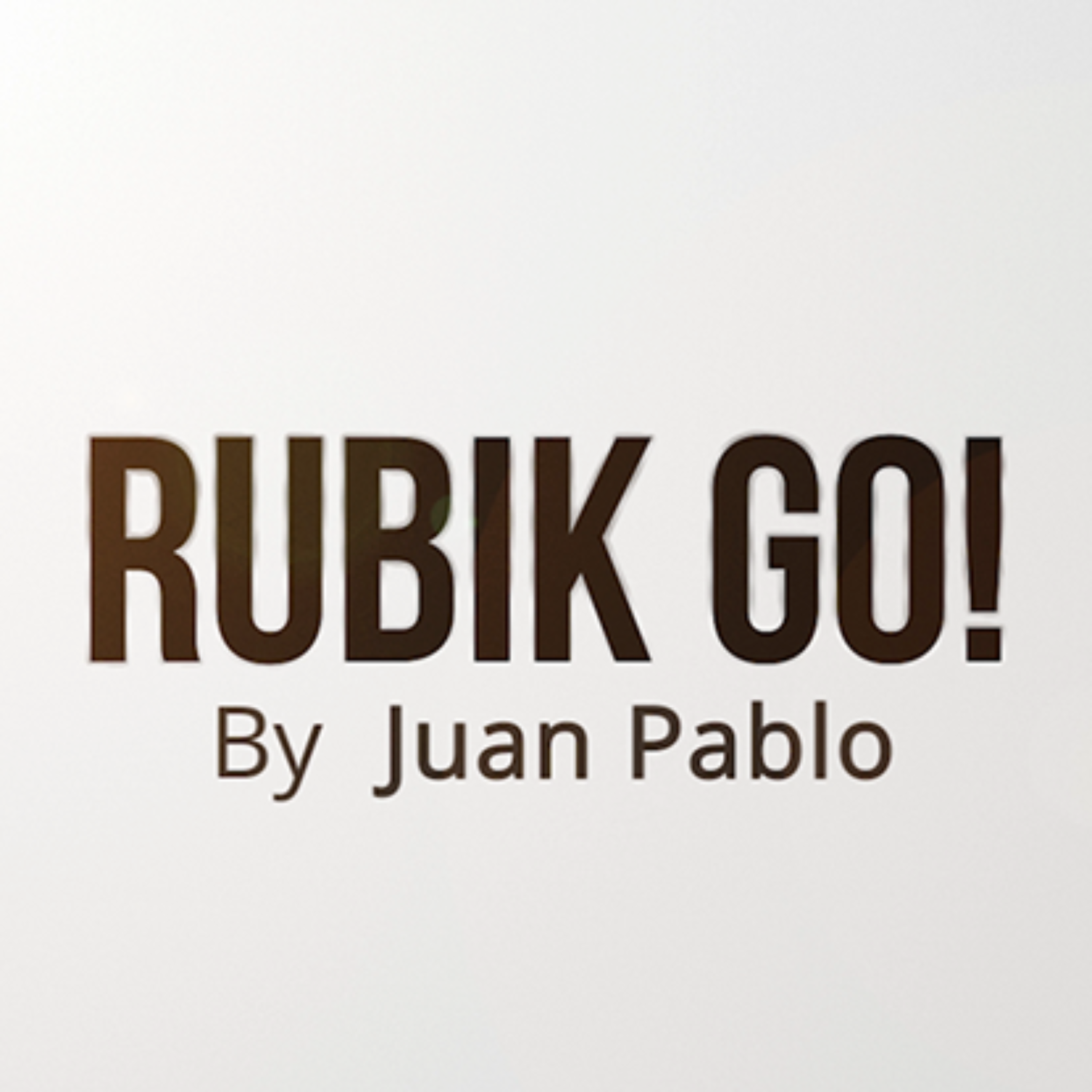 [루빅 고]Rubik GO by Juan Pablo 너무나도 신기한 큐브마술입니다.