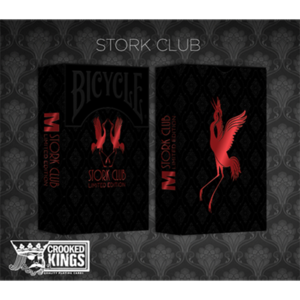 [바이시클 메이드스토크 클럽 / 한정판] Bicycle Made Stork Club (Limited Edition) Deck by Crooked Kings Cards - Trick