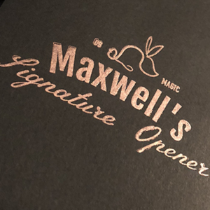 [맥스웰 시그니처 오프너]Maxwell&#039;s Signature Opener (Gimmicks and Online Instructions) by The Other Brothers