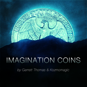 이매지내이션코인 Imagination Coins US Quarter (DVD and Gimmicks by Garrett Thomas and Kozmomagic