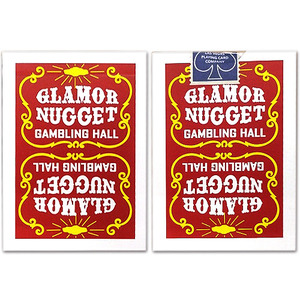 [글래머너겟/다크레드] Glamor Nugget Limited Edition Playing Cards (Dark Red)
